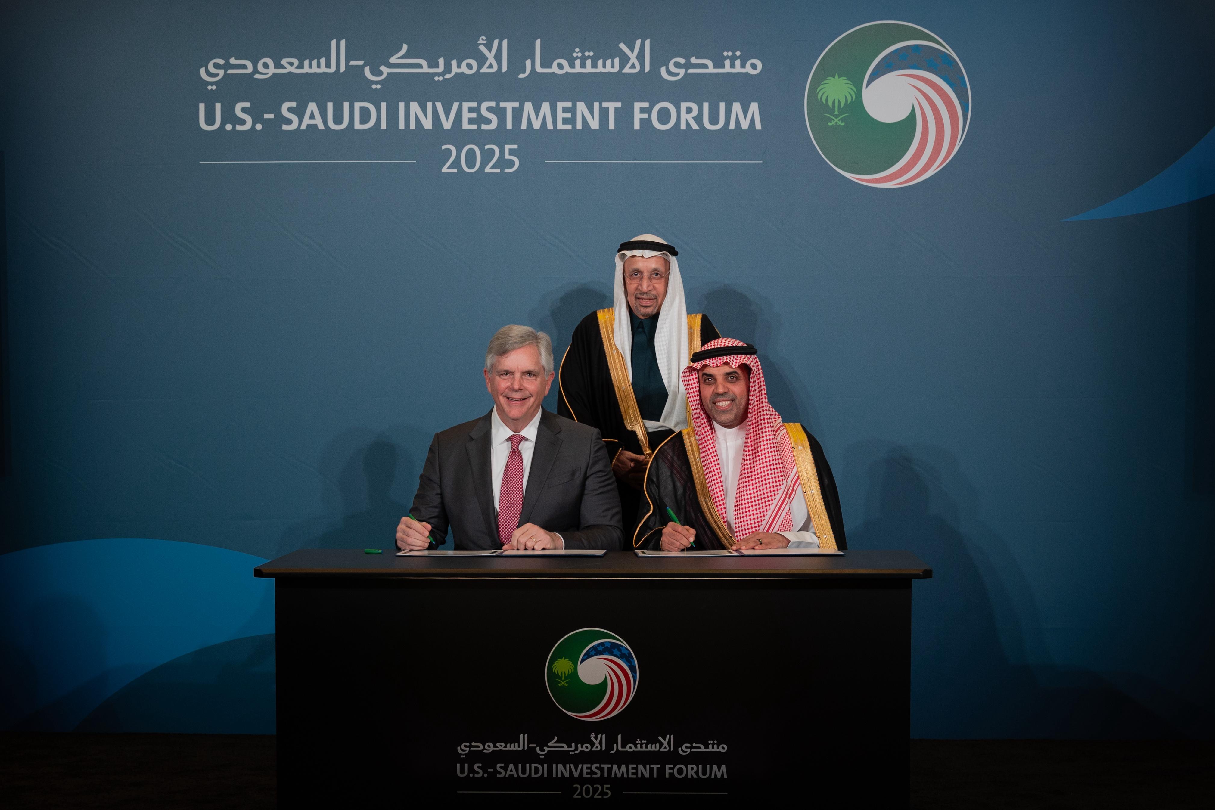 His Excellency Ibrahim Al-Omar – Director General of Saudia Group (Right), His...